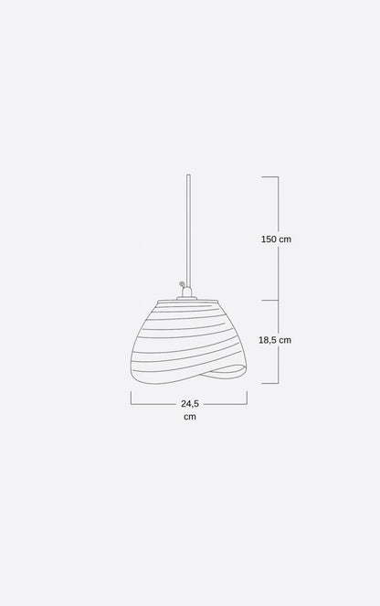 Coirra 7 - Seramik Sarkıt Aydınlatma