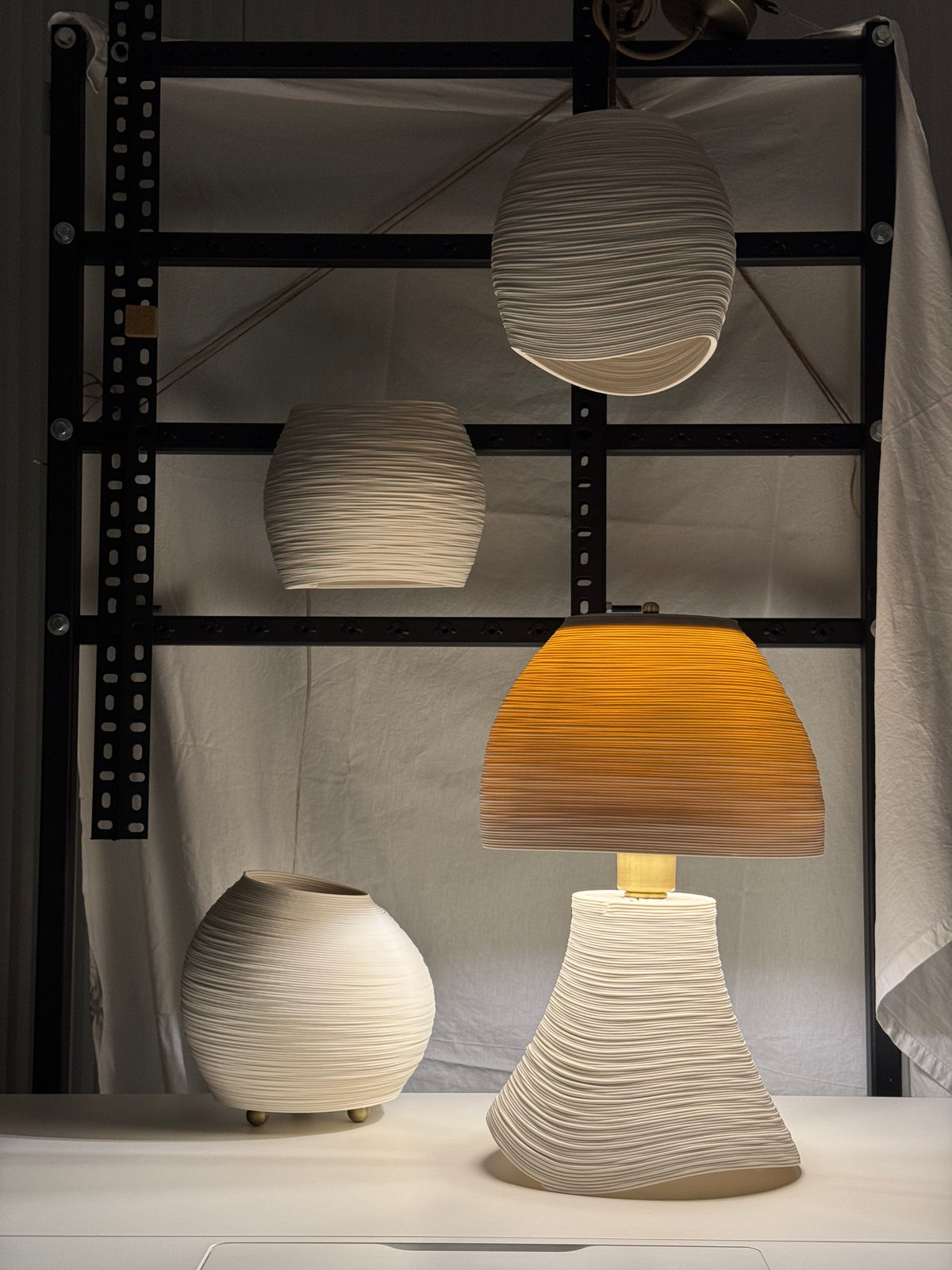 Coirra Porcelain koleksiyonu – porselen aydınlatma serisi